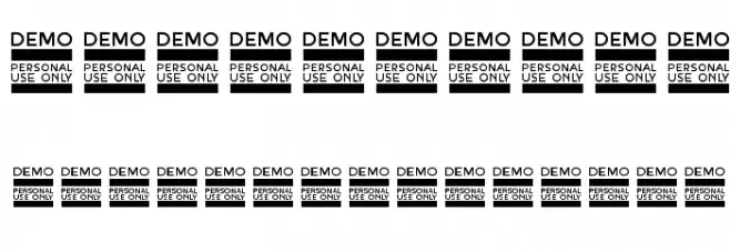 Single Brand Demo Font OTHER CHARS