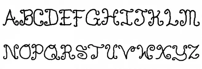 Single Gyrl Schriftart Groß