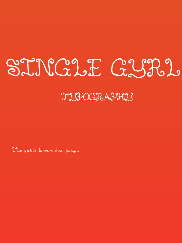 Single Gyrl Poster