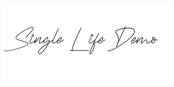 Single Life Demo Logo