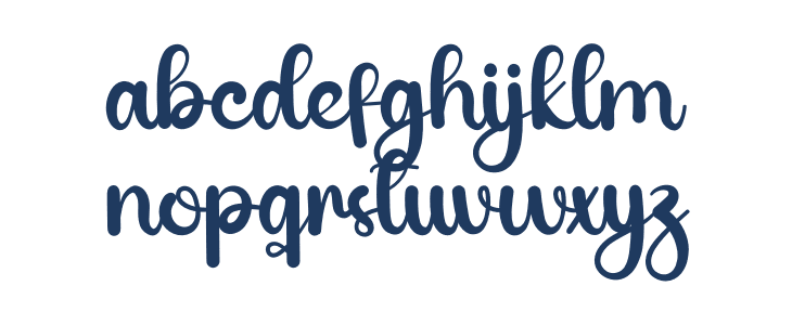 Single Line Lowercase