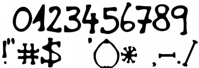 Single Malta Font OTHER CHARS