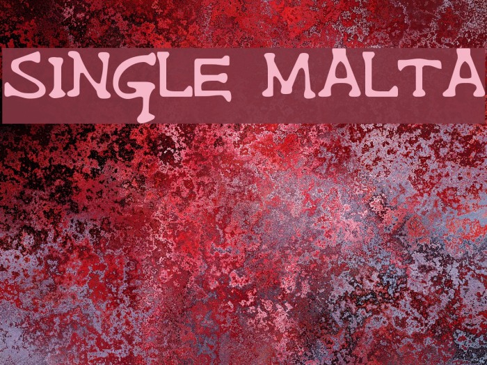 Single Malta Example 2