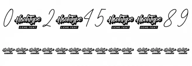 Single One Demo Font OTHER CHARS