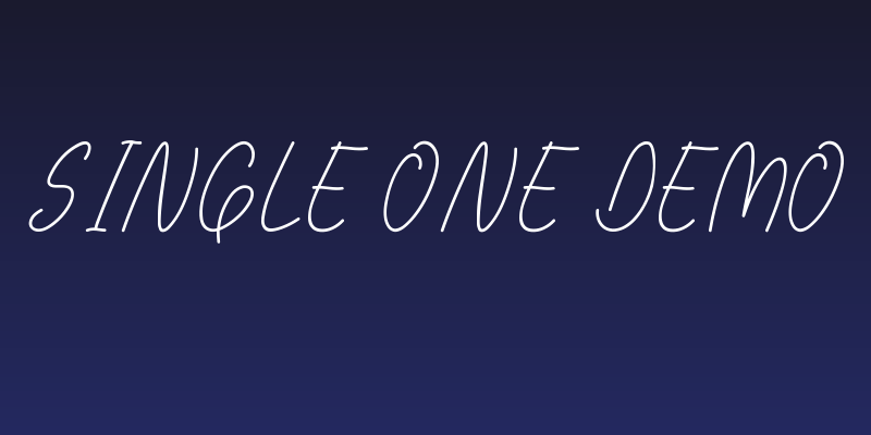 Single One Demo Social Header