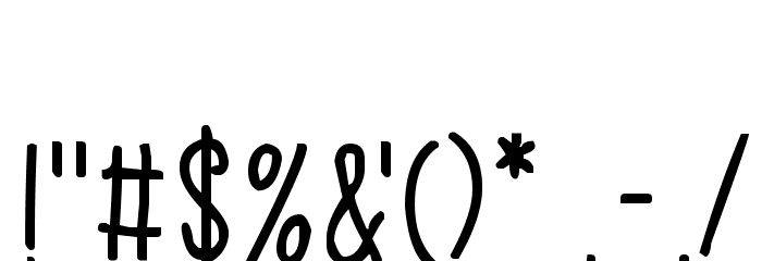 Single Step - Free For Personal Font OTHER CHARS