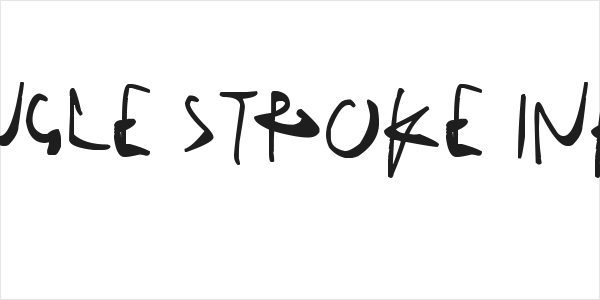 Single Stroke Inks Logo