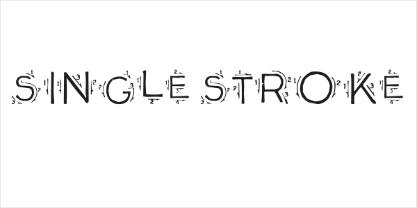 Single Stroke Logo