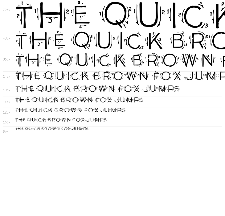 Single Stroke Waterfall