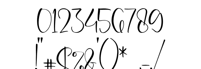 Single Font OTHER CHARS