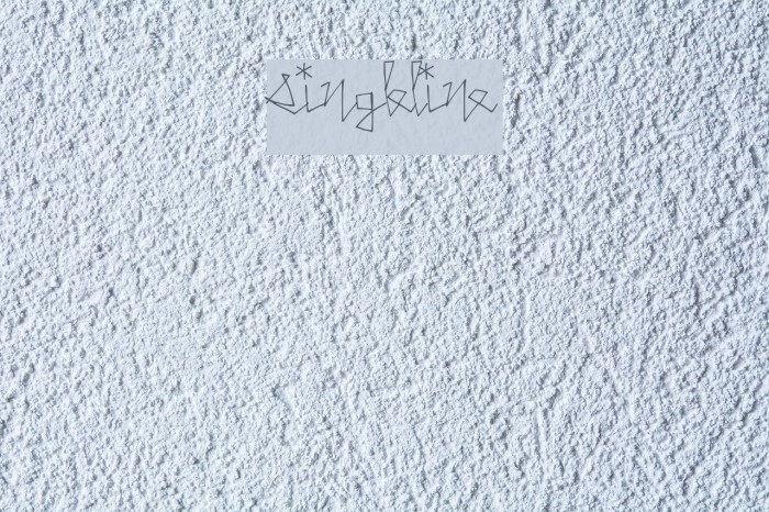 SingleLine 字体 examples