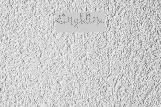 SingleLine Font examples