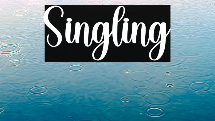 Singling Example 3