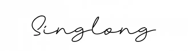 Singlong  Frei Schriftart Herunterladen