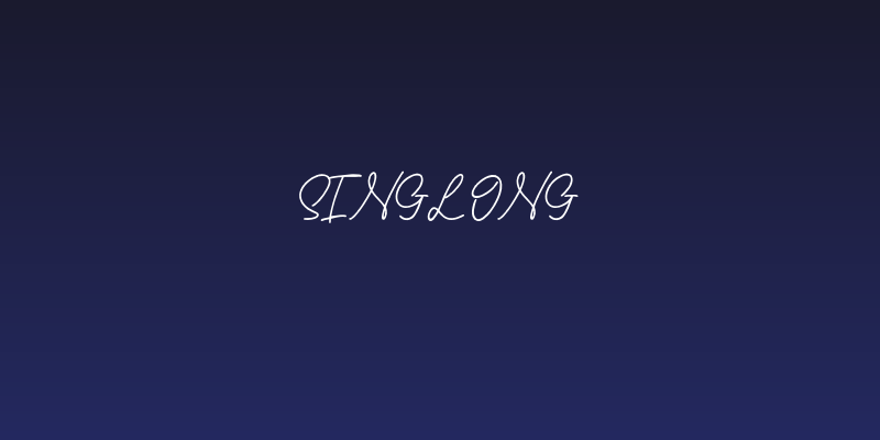 Singlong Social Header