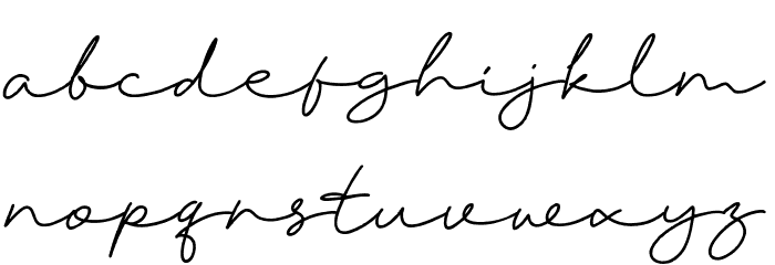 Singlong フォント 小文字
