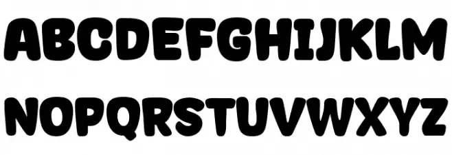 Singly Linked Regular Шрифта ВЕРХНИЙ