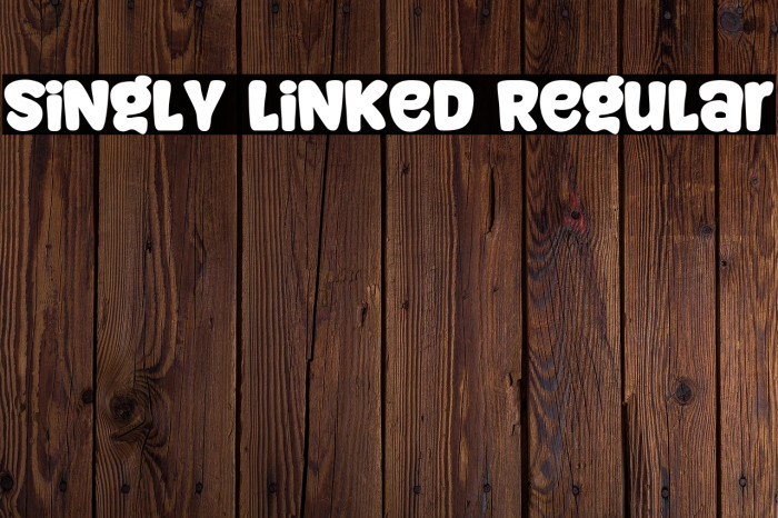 Singly Linked Regular Example 2