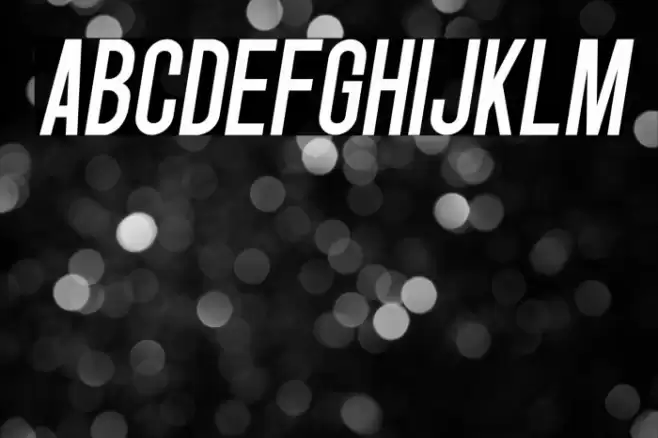 Singo Italic Font examples