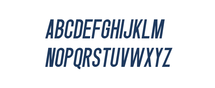 Singo Italic Lowercase