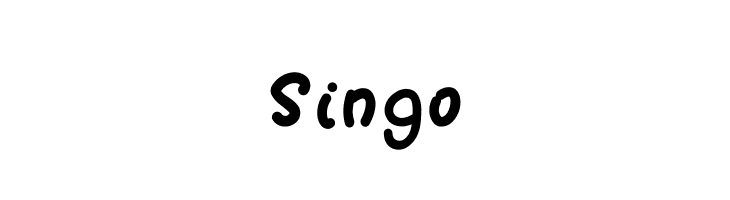 Singo  font caratteri gratis