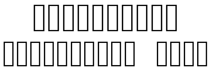 Singo Font OTHER CHARS