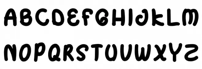 Singo Font Litere mari