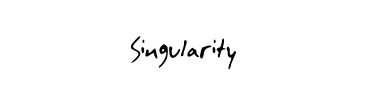 Singularity Font