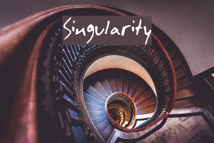 Singularity Font examples