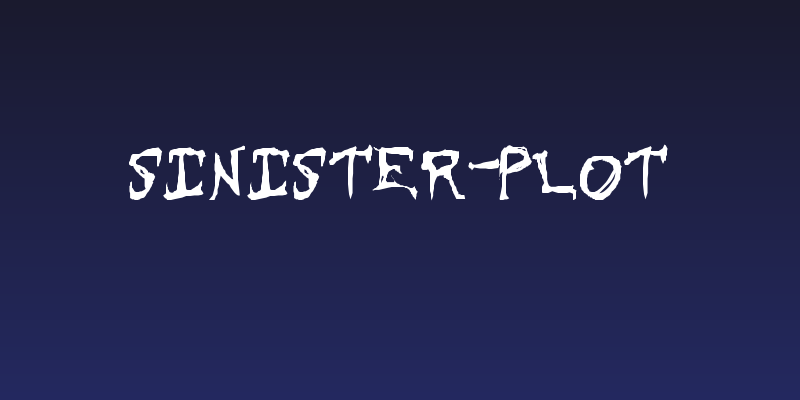 Sinister-Plot Social Header