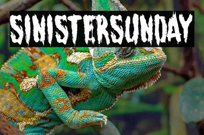 Sinister Sunday Example 1