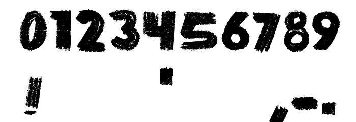 SinisterBlack-Regular Font OTHER CHARS