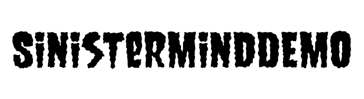 SinisterMindDEMO  Frei Schriftart Herunterladen
