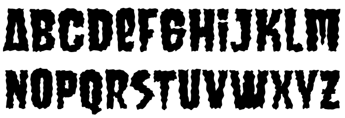 SinisterMindDEMO Font LOWERCASE