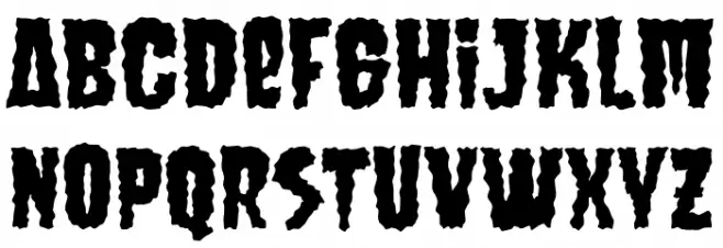 SinisterMindDEMO Шрифта строчной