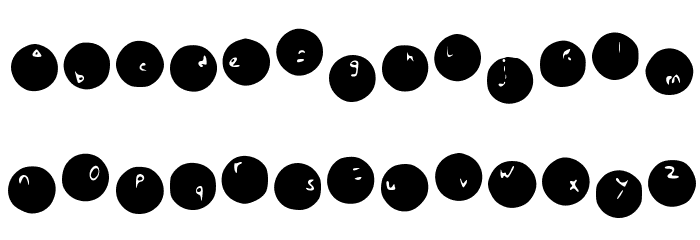 SinkHoles Medium Font LOWERCASE