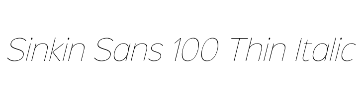 Sans 100