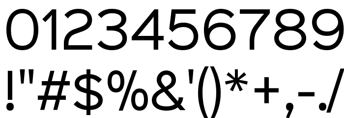 Sinkin Sans 400 Regular Font OTHER CHARS