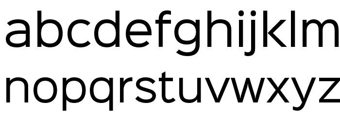 Sinkin Sans 400 Regular Font LOWERCASE