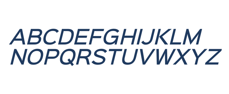 Sinkin Sans 500 Medium Italic1 Uppercase