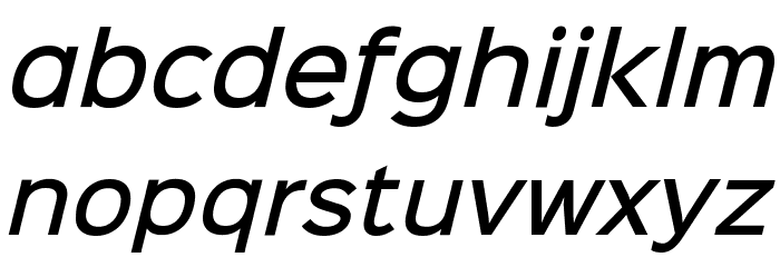 Sinkin Sans 500 Medium Italic لخطوط تنزيل صغيرة