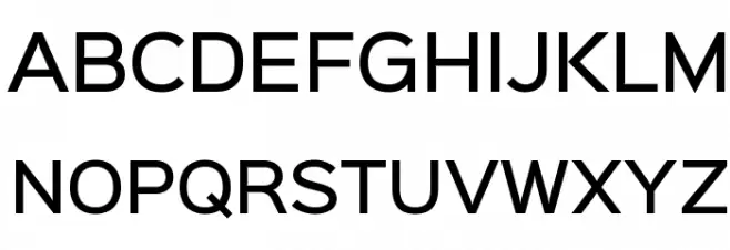 Sinkin Sans 500 Medium Font Litere mari
