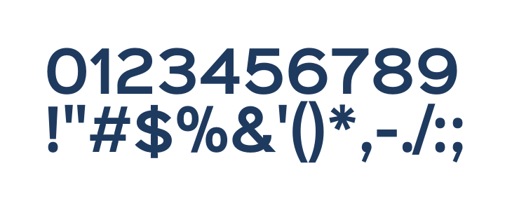 Sinkin Sans 600 SemiBold Other Characters