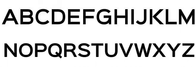 Sinkin Sans 600 SemiBold خط أحرف كبيرة