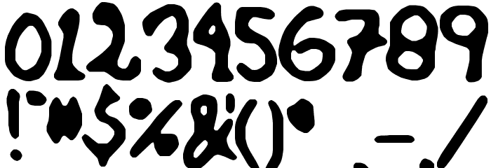 Sinking Ship Font OTHER CHARS
