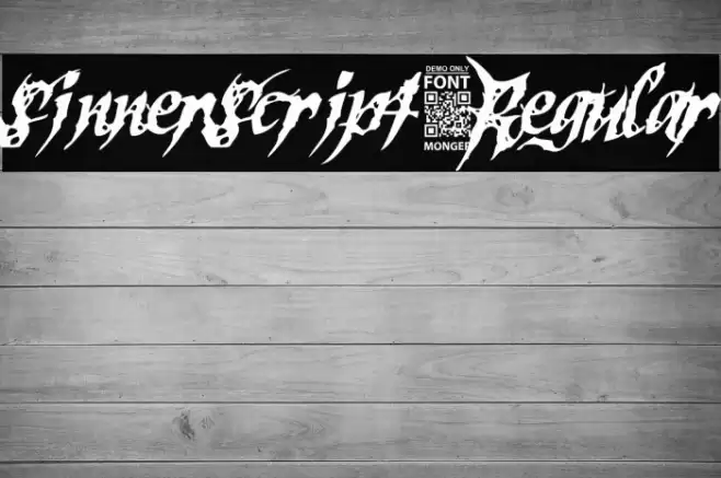 SinnerScript-Regular Font examples