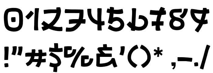 Sinosuke لخطوط تنزيل حرف أخرى