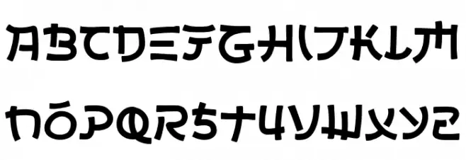 Sinosuke Schriftart Groß