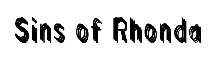 Sins of Rhonda  Fuentes Gratis Descargar