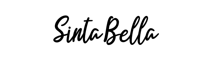 Sinta Bella  नि: शुल्क फ़ॉन्ट्स डाउनलोड